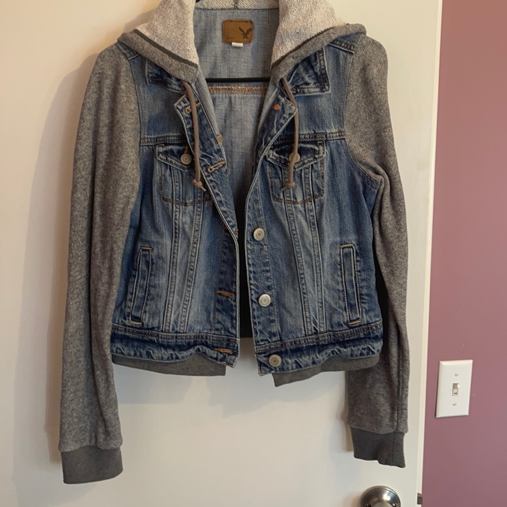 Cute fall jean jacket